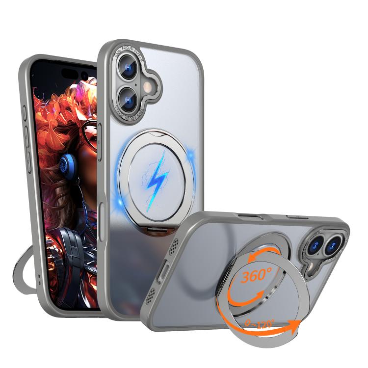 Custodia per telefono Kalebol MagSafe con anello in metallo., For iPhone 17, For iPhone Air