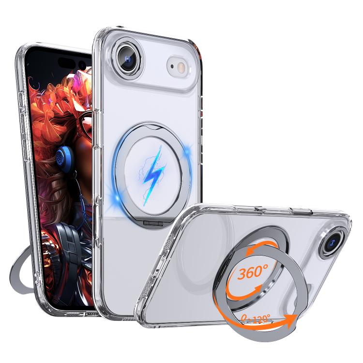 Custodia per telefono Kalebol MagSafe con anello in metallo., For iPhone 17, For iPhone Air