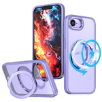 Custodia per telefono Kalebol MagSafe con anello in metallo., For iPhone 17e / 16e, For iPhone 17 Pro Max, For iPhone 17 Pro