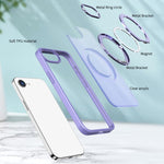 Custodia per telefono Kalebol MagSafe con anello in metallo., For iPhone 17e / 16e, For iPhone 17 Pro Max, For iPhone 17 Pro