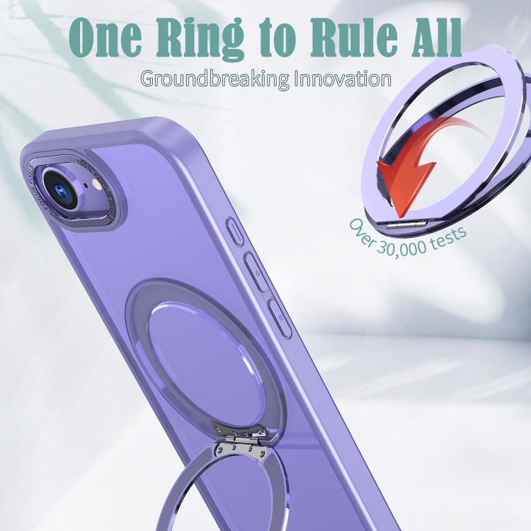 Custodia per telefono Kalebol MagSafe con anello in metallo., For iPhone 17e / 16e, For iPhone 17 Pro Max, For iPhone 17 Pro