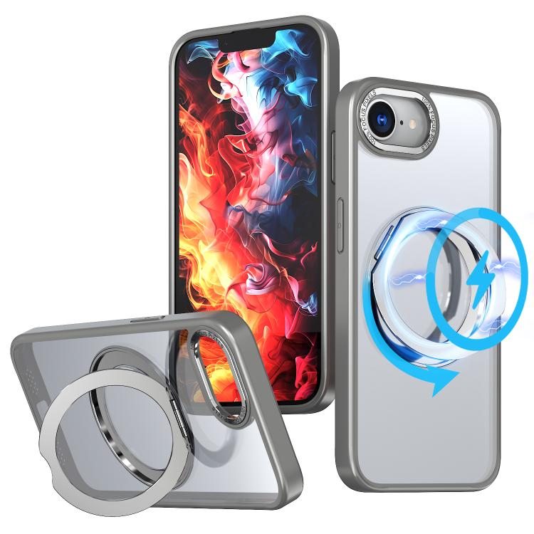 Custodia per telefono Kalebol MagSafe con anello in metallo., For iPhone 17e / 16e, For iPhone 17 Pro Max, For iPhone 17 Pro