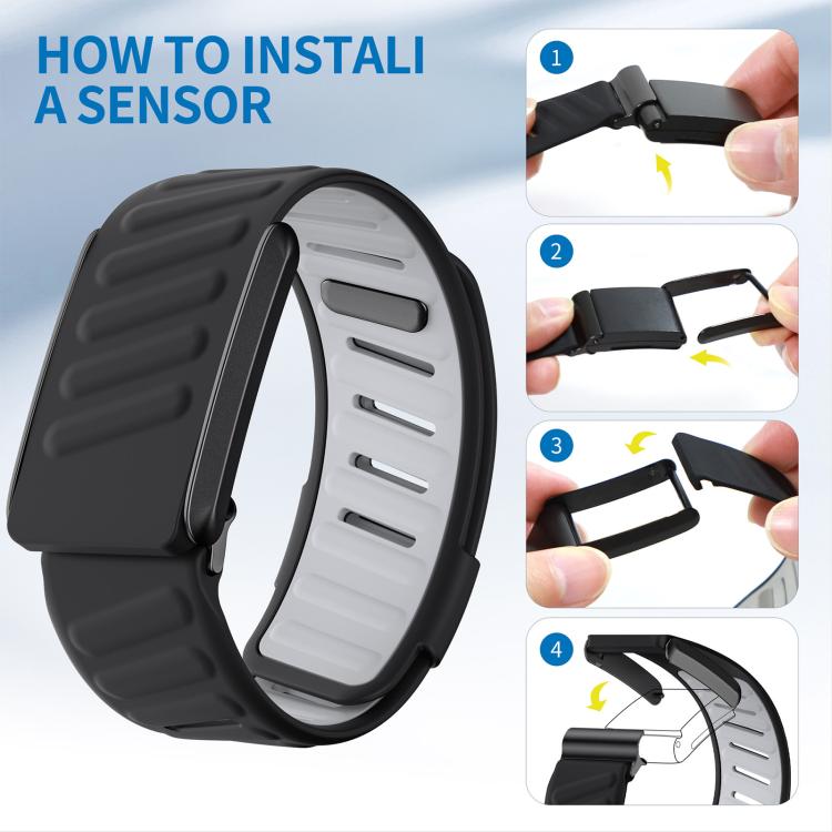 Cinturino per orologio sportivo in silicone xDfind, For WHOOP 4.0, For WHOOP 5.0