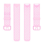 Cinturino per orologio in silicone traspirante con fori xDfind, For Fitbit Charge 6 / 5