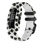 Cinturino per orologio in silicone integrato con fibbia nera xDfind, For Fitbit Ace 3 / Inspire2