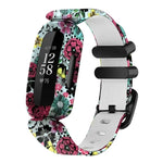 Cinturino per orologio in silicone integrato con fibbia nera xDfind, For Fitbit Ace 3 / Inspire2
