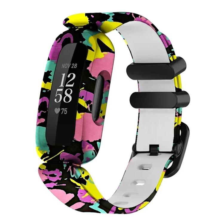 Cinturino per orologio in silicone integrato con fibbia nera xDfind, For Fitbit Ace 3 / Inspire2
