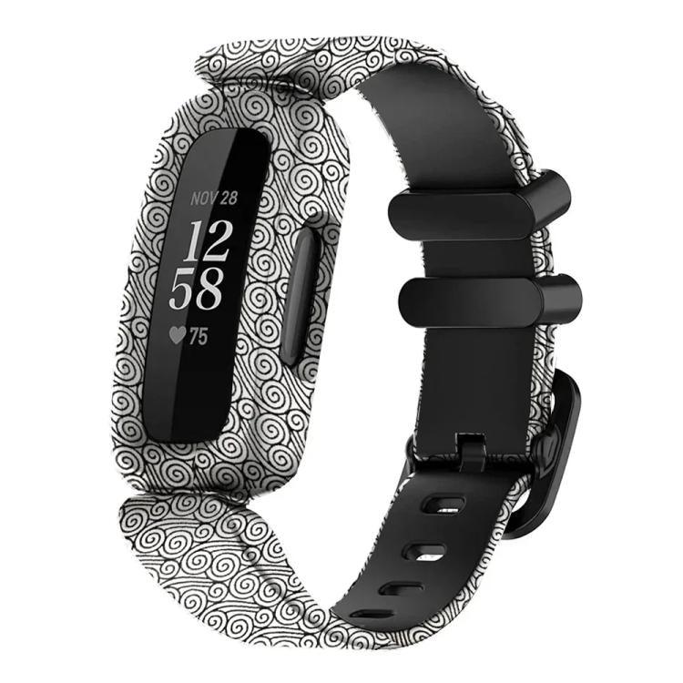 Cinturino per orologio in silicone integrato con fibbia nera xDfind, For Fitbit Ace 3 / Inspire2