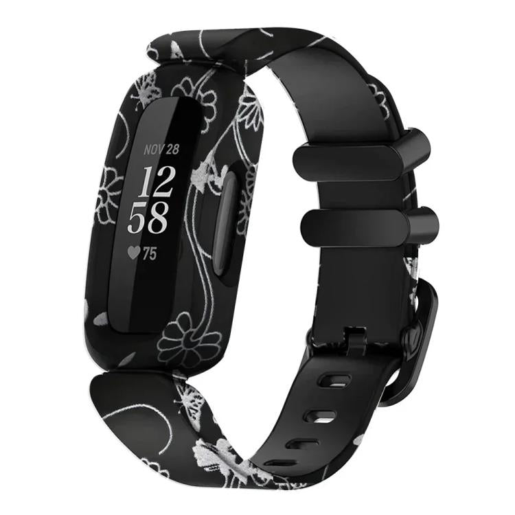 Cinturino per orologio in silicone integrato con fibbia nera xDfind, For Fitbit Ace 3 / Inspire2