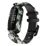 Cinturino per orologio in silicone integrato con fibbia nera xDfind, For Fitbit Ace 3 / Inspire2