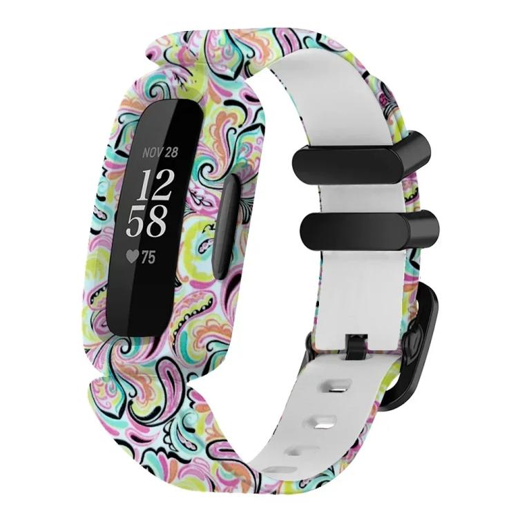 Cinturino per orologio in silicone integrato con fibbia nera xDfind, For Fitbit Ace 3 / Inspire2