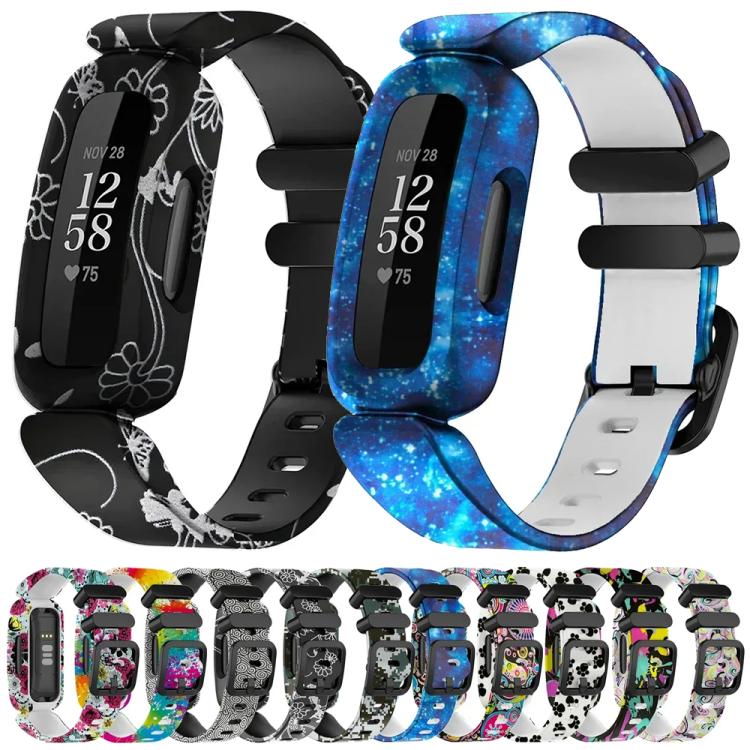 Cinturino per orologio in silicone integrato con fibbia nera xDfind, For Fitbit Ace 3 / Inspire2