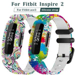 Cinturino per orologio in silicone integrato con fibbia nera xDfind, For Fitbit Ace 3 / Inspire2