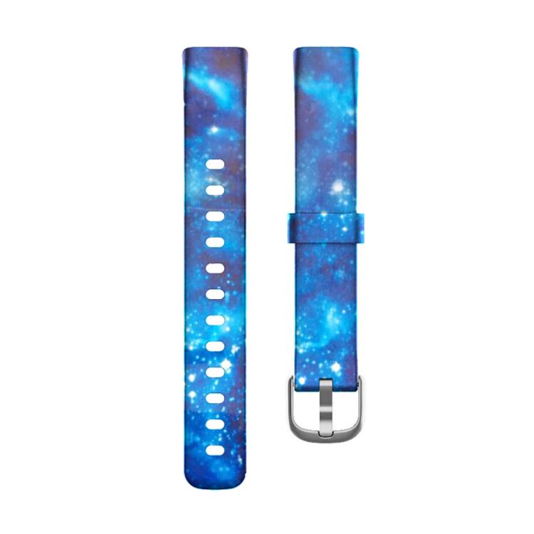 Cinturino per orologio in silicone con fibbia argentata xDfind per Fitbit Luxe, S, L