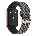 Cinturino per orologio in silicone stampato con fibbia dorata xDfind, For Samsung Galaxy Fit3