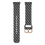 Cinturino per orologio in silicone stampato con fibbia dorata xDfind, For Samsung Galaxy Fit3