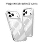 Custodia magnetica in TPU Mutura Ice Series MagSafe per telefono, For iPhone 18 Pro, For iPhone 18 Pro Max, For iPhone 17 Pro Max, For iPhone 17 Pro, For iPhone 17, For iPhone Air
