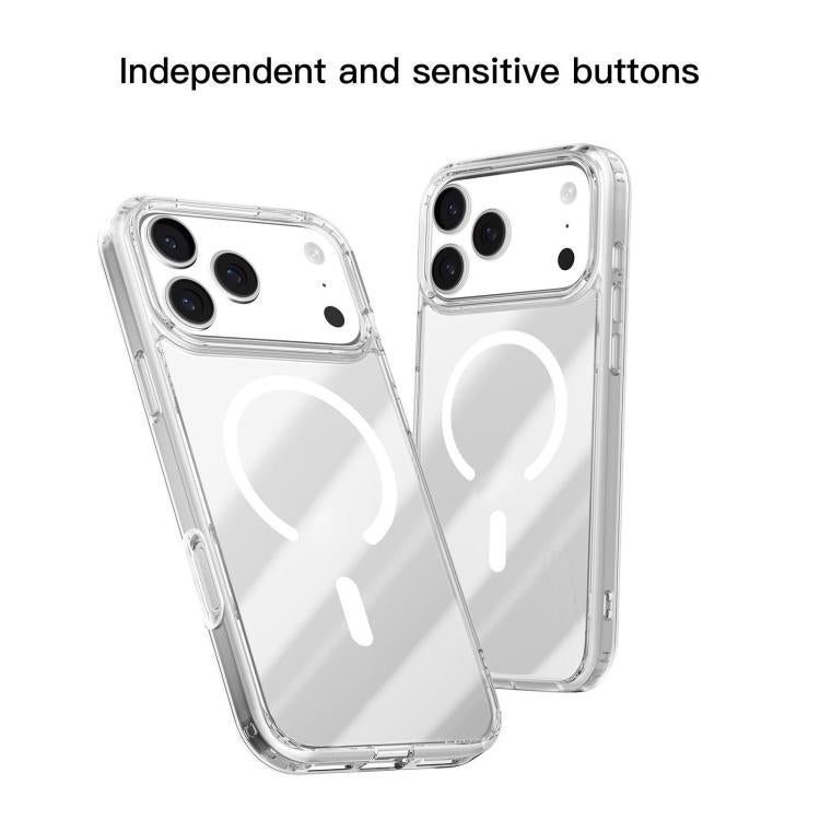 Custodia magnetica in TPU Mutura Ice Series MagSafe per telefono, For iPhone 18 Pro, For iPhone 18 Pro Max, For iPhone 17 Pro Max, For iPhone 17 Pro, For iPhone 17, For iPhone Air