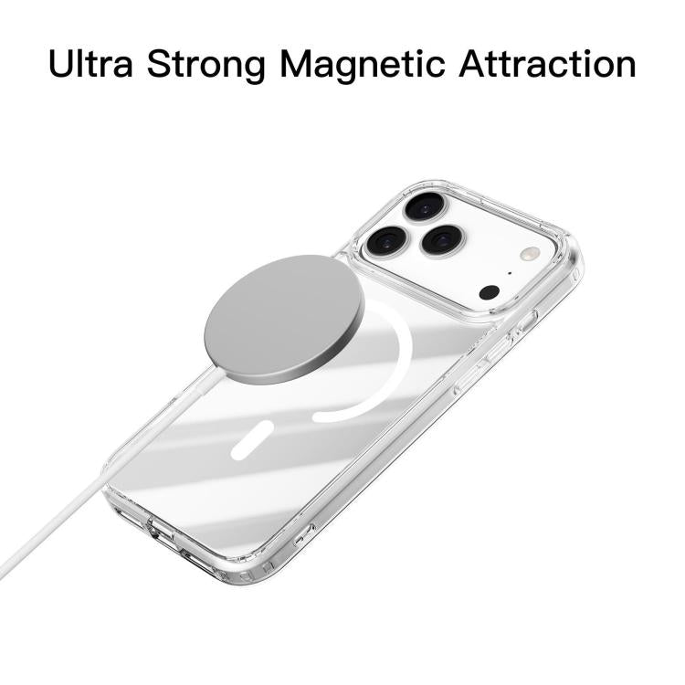 Custodia magnetica in TPU Mutura Ice Series MagSafe per telefono, For iPhone 18 Pro, For iPhone 18 Pro Max, For iPhone 17 Pro Max, For iPhone 17 Pro, For iPhone 17, For iPhone Air