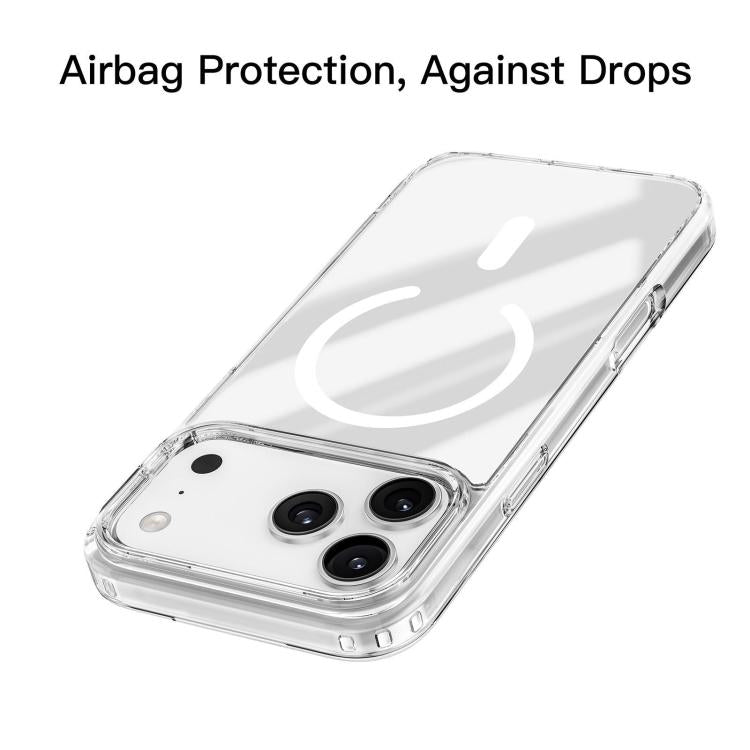Custodia magnetica in TPU Mutura Ice Series MagSafe per telefono, For iPhone 18 Pro, For iPhone 18 Pro Max, For iPhone 17 Pro Max, For iPhone 17 Pro, For iPhone 17, For iPhone Air