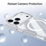 Custodia magnetica in TPU Mutura Ice Series MagSafe per telefono, For iPhone 18 Pro, For iPhone 18 Pro Max, For iPhone 17 Pro Max, For iPhone 17 Pro, For iPhone 17, For iPhone Air