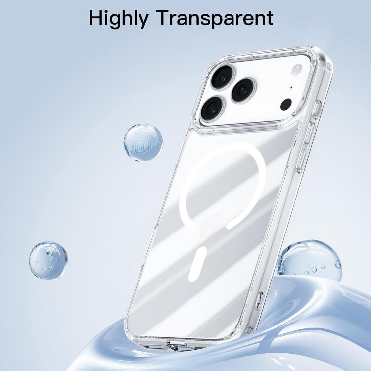 Custodia magnetica in TPU Mutura Ice Series MagSafe per telefono, For iPhone 18 Pro, For iPhone 18 Pro Max, For iPhone 17 Pro Max, For iPhone 17 Pro, For iPhone 17, For iPhone Air