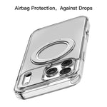 Custodia per telefono Mutura Ice Amber Series con supporto MagSafe in TPU, For iPhone 18 Pro, For iPhone 18 Pro Max, For iPhone 17 Pro Max, For iPhone 17 Pro, For iPhone 17, For iPhone Air