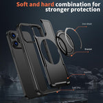 Custodia per telefono Kalebol in metallo con rotazione a 360 gradi e supporto MagSafe., For iPhone 15 Plus, For iPhone 15, For iPhone 14 Plus, For iPhone 14