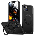 Custodia per telefono Kalebol in metallo con rotazione a 360 gradi e supporto MagSafe., For iPhone 14 Pro, For iPhone 14 Pro Max, For iPhone 13 Pro, For iPhone 13