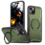 Custodia per telefono Kalebol in metallo con rotazione a 360 gradi e supporto MagSafe., For iPhone 14 Pro, For iPhone 14 Pro Max, For iPhone 13 Pro, For iPhone 13