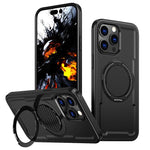Custodia per telefono Kalebol in metallo con rotazione a 360 gradi e supporto MagSafe., For iPhone 14 Pro, For iPhone 14 Pro Max, For iPhone 13 Pro, For iPhone 13