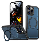 Custodia per telefono Kalebol in metallo con rotazione a 360 gradi e supporto MagSafe., For iPhone 14 Pro, For iPhone 14 Pro Max, For iPhone 13 Pro, For iPhone 13
