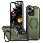 Custodia per telefono Kalebol in metallo con rotazione a 360 gradi e supporto MagSafe., For iPhone 14 Pro, For iPhone 14 Pro Max, For iPhone 13 Pro, For iPhone 13