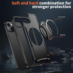 Custodia per telefono Kalebol in metallo con rotazione a 360 gradi e supporto MagSafe., For iPhone 13