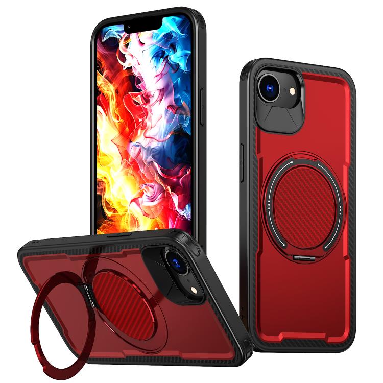 Custodia per telefono Kalebol in metallo con rotazione a 360 gradi e supporto MagSafe., For iPhone 18 Pro, For iPhone 18 Pro Max, For iPhone 17 Pro Max, For iPhone 17 Pro