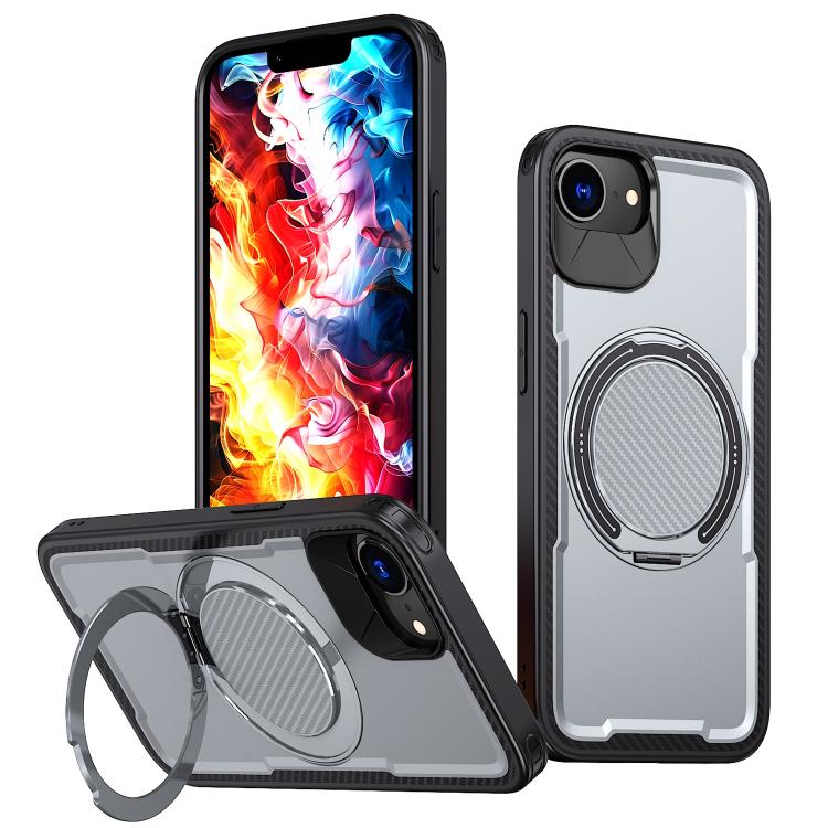 Custodia per telefono Kalebol in metallo con rotazione a 360 gradi e supporto MagSafe., For iPhone 18 Pro, For iPhone 18 Pro Max, For iPhone 17 Pro Max, For iPhone 17 Pro