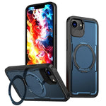 Custodia per telefono Kalebol in metallo con rotazione a 360 gradi e supporto MagSafe., For iPhone 18 Pro, For iPhone 18 Pro Max, For iPhone 17 Pro Max, For iPhone 17 Pro