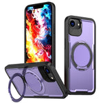 Custodia per telefono Kalebol in metallo con rotazione a 360 gradi e supporto MagSafe., For iPhone 18 Pro, For iPhone 18 Pro Max, For iPhone 17 Pro Max, For iPhone 17 Pro
