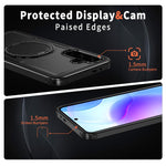 Custodia per telefono Kalebol in metallo con rotazione a 360 gradi e supporto MagSafe., For Galaxy A17 5G, For Galaxy A06 4G / 5G, For Galaxy A56 5G, For Galaxy A26 5G