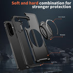 Custodia per telefono Kalebol in metallo con rotazione a 360 gradi e supporto MagSafe., For Galaxy A17 5G, For Galaxy A06 4G / 5G, For Galaxy A56 5G, For Galaxy A26 5G