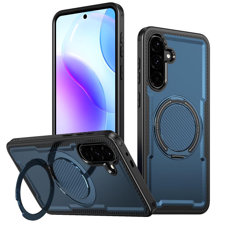 Custodia per telefono Kalebol in metallo con rotazione a 360 gradi e supporto MagSafe., For Galaxy A17 5G, For Galaxy A06 4G / 5G, For Galaxy A56 5G, For Galaxy A26 5G