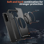 Custodia per telefono Kalebol in metallo con rotazione a 360 gradi e supporto MagSafe., For Galaxy A57 5G, For Galaxy A37 5G, For Galaxy A27 5G, For Galaxy A07 4G / 5G