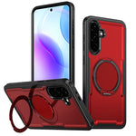 Custodia per telefono Kalebol in metallo con rotazione a 360 gradi e supporto MagSafe., For Galaxy A57 5G, For Galaxy A37 5G, For Galaxy A27 5G, For Galaxy A07 4G / 5G