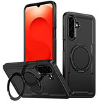 Custodia per telefono Kalebol in metallo con rotazione a 360 gradi e supporto MagSafe., For Galaxy A57 5G, For Galaxy A37 5G, For Galaxy A27 5G, For Galaxy A07 4G / 5G
