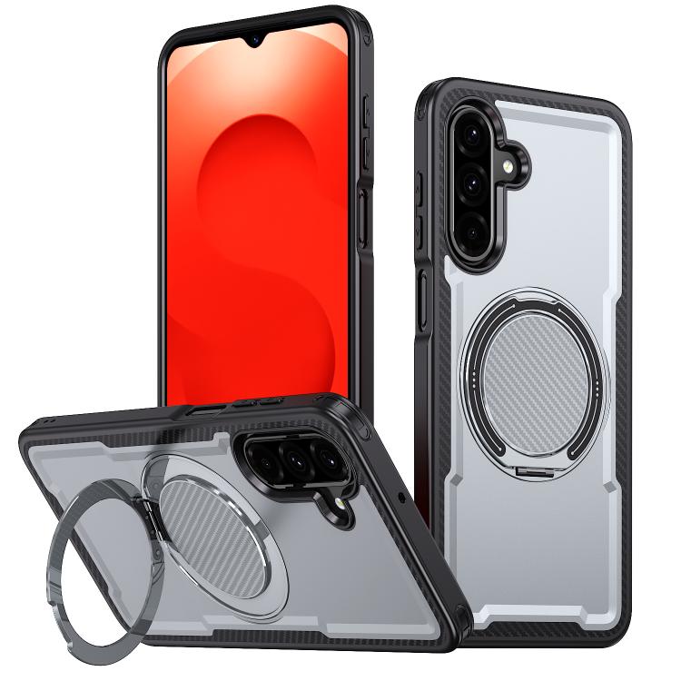 Custodia per telefono Kalebol in metallo con rotazione a 360 gradi e supporto MagSafe., For Galaxy A57 5G, For Galaxy A37 5G, For Galaxy A27 5G, For Galaxy A07 4G / 5G