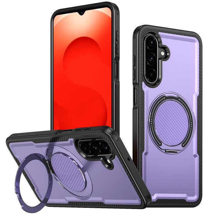Custodia per telefono Kalebol in metallo con rotazione a 360 gradi e supporto MagSafe., For Galaxy A57 5G, For Galaxy A37 5G, For Galaxy A27 5G, For Galaxy A07 4G / 5G
