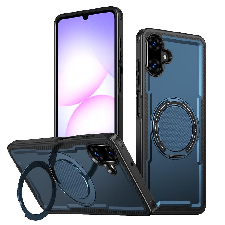 Custodia per telefono Kalebol in metallo con rotazione a 360 gradi e supporto MagSafe., For Galaxy A57 5G, For Galaxy A37 5G, For Galaxy A27 5G, For Galaxy A07 4G / 5G