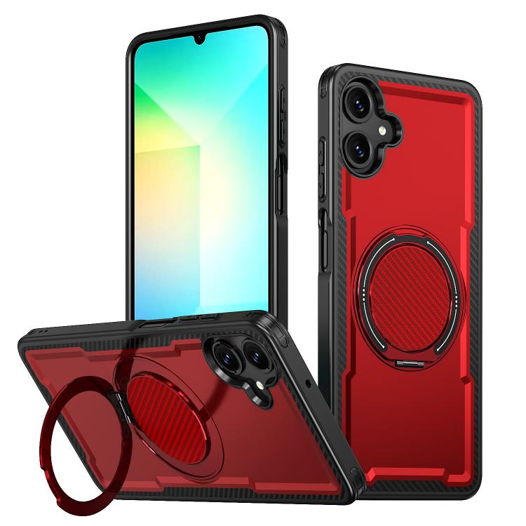 Custodia per telefono Kalebol in metallo con rotazione a 360 gradi e supporto MagSafe., For Galaxy A17 5G, For Galaxy A06 4G / 5G, For Galaxy A56 5G, For Galaxy A26 5G