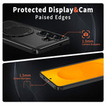 Custodia per telefono Kalebol in metallo con rotazione a 360 gradi e MagSafe., For Galaxy S26 5G, For Galaxy S25 FE 5G, For Galaxy S25 Edge 5G, For Galaxy S25 5G