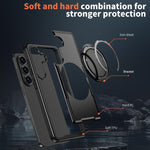 Custodia per telefono Kalebol in metallo con rotazione a 360 gradi e MagSafe., For Galaxy S26 5G, For Galaxy S25 FE 5G, For Galaxy S25 Edge 5G, For Galaxy S25 5G